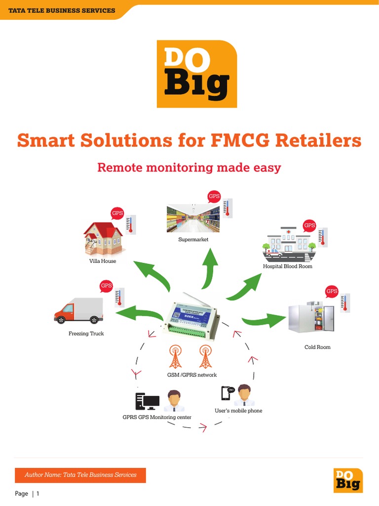 Remote Monitoring for FMCG Coolers | PDF | Internet Of Things ...