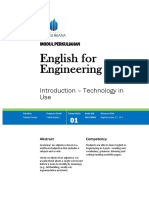 English For Engineering 2: Introduction - Technology in Use