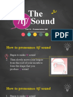 The /TƩ/ Sound: Unit 34 - Pronunciation Skill