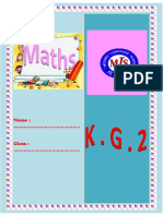 Math First Term Kg2