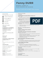 Durr Fanny - Resume PDF