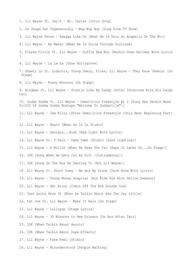 Lil wayne ft jay z mr carter download torrent