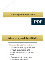 Master Microsoft Excel with these basic and advanced spreadsheet skills