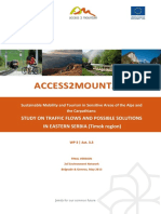 ACCESS2MOUNTAIN: STUDY ON TRAFFIC FLOWS IN EASTERN SERBIA