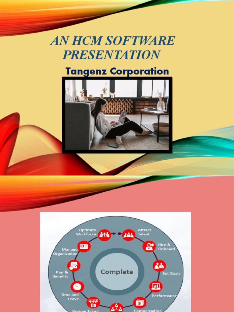 HCM Software Overview by Tangenz Corp | PDF | Human Resource Management ...