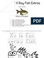 XX Is For X Ray Fish Extras: What's Included