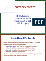 Lock and timestamp concurrency control protocols