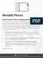 Best Practice: How To Implement Movable Pieces