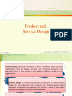 Product and Service Design: Lesson