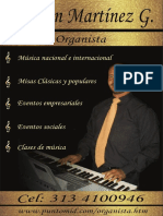 Tarjeta Organista