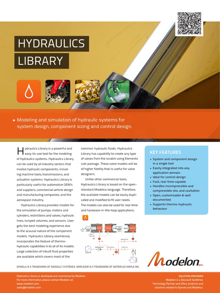 Hydraulic System Modeling & Simulation | PDF | Mechanical Engineering ...