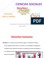 Derechos Humanos, Ética y Valores