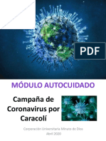 Módulo Autocuidado Coronavirus 