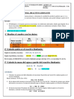 5to Año Reactivo Limitante