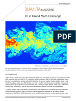 ! A Fluid New Path in Grand Math Challenge (2014) - Done