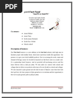 Download entrepreneurship project on fast food restaurant by Anum Seher SN48208236 doc pdf