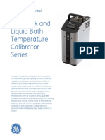Ge Druck Dry TC 165 Dry Block Temperature Calibrator Datasheet