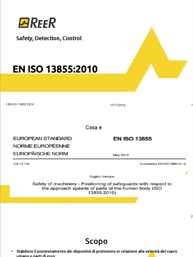 2 en Iso 13855 | PDF