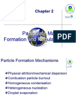 Pa Matter Formation Ulation: Rticulate and Reg