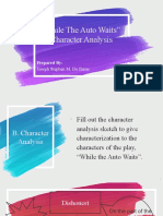 "While The Auto Waits" Character Analysis