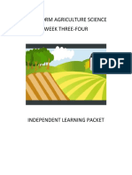 First Form Agriculture Science Week Three-Four