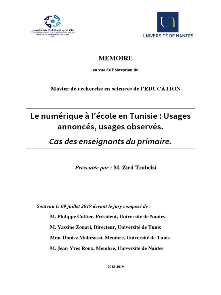 Combien D Argent De Poche Pour Une Semaine En Tunisie Le Numerique A L Ecole en Tunisie Usages PDF | PDF | Pédagogie |  Technologies de l'information et de la communication