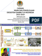 CAPAIAN PERLINDUNGAN DAN PENGELOLAAN EKOSISTEM GAMBUT - Bu Direktur-1