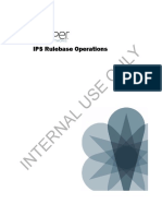 IPS Rulebase Operations
