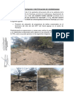 Acta de Constatacion y Rectificacion de Coordenadas