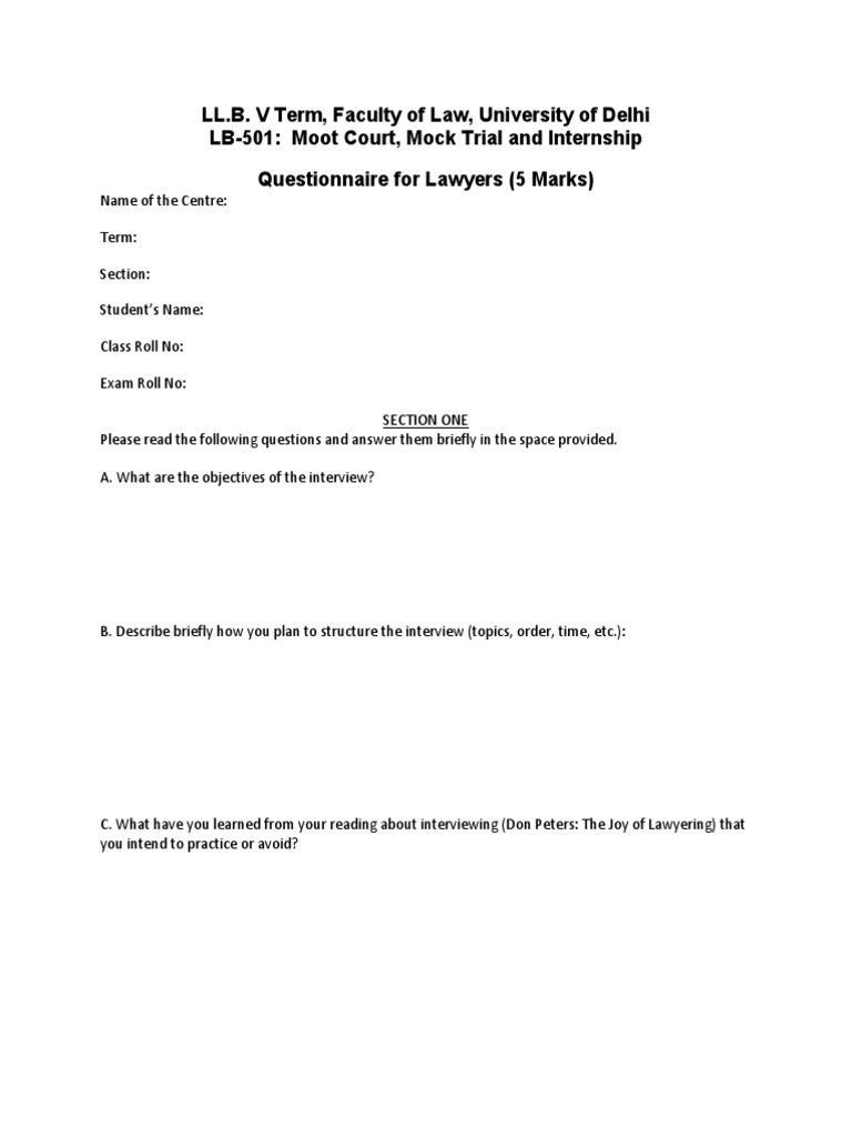 Client Interview - Ayush | PDF | Career & Growth | Law
