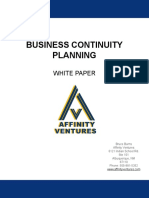 Business Continuity Planning: White Paper