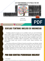 Penerapan Pendidikan Inklusi Di Indonesia