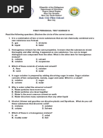 Science 6 1st PT