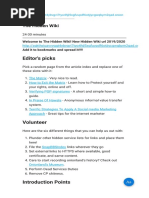Hidden Wiki Pdf Internet Relay Chat Tor Anonymity Network