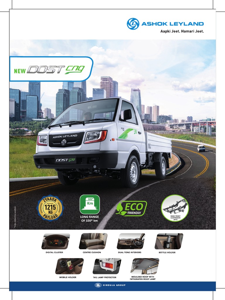 Ashok Leyland Dost CNG Brochure | PDF