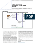 Multicenter, Randomized, Double-Blind, Placebo-Controlled Clinical Trial of Vital Wheat Gluten Oral Immunotherapy