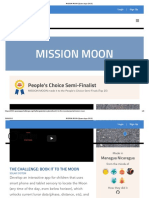 MISSION MOON (Space Apps 2016)