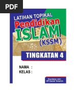 Latihan Topikal Pendidikan Islam KSSM PDF