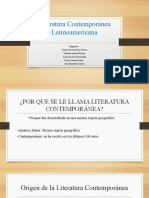 Literatura Contemporánea Latinoamericana: Características y Autores Clave