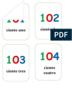 Números Del 101 Al 150