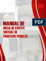 Manual Mesa de Partes Virtual de Procesos Penales PDF