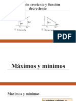 Máximos y Mínimos