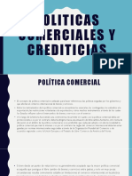 3.3.1 Politicas comerciales y crediticias