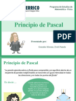Principio de Pascal - Física Matemática