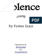Violence (1979) by Festus Iyayi Digitalized for Socialist Stories