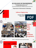 Software Engineering - PPT - Unit 1 - Class 1