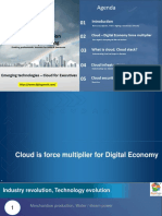 Cloud is a force multiplier for Digital Economy