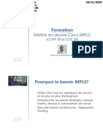 Ressources Formation Mettre en Oeuvre Cisco MPLS CCNP SP Et CCIE SP Configuration Avancee