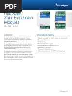 Ultrasync Zone Expansion Modules: Um-Z8 & Um-Z20