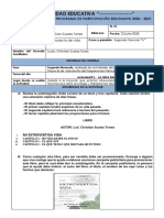 Bitácora estudiantil PPE proyecto de vida